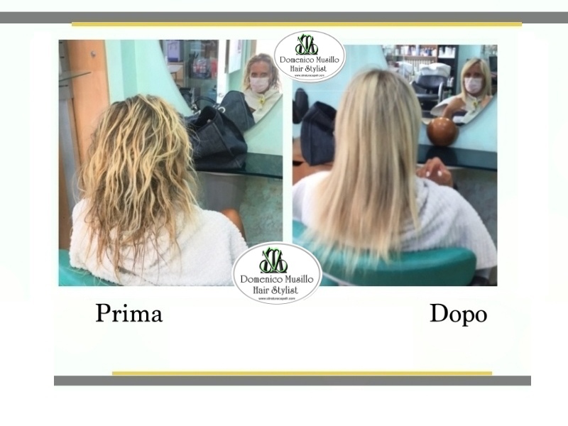 Stiratura capelli bio
