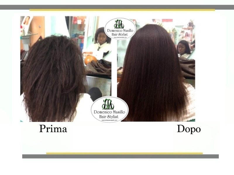 Stiratura capelli bio