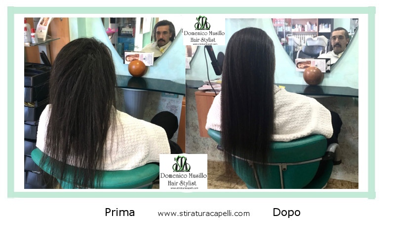 Stiratura capelli bio