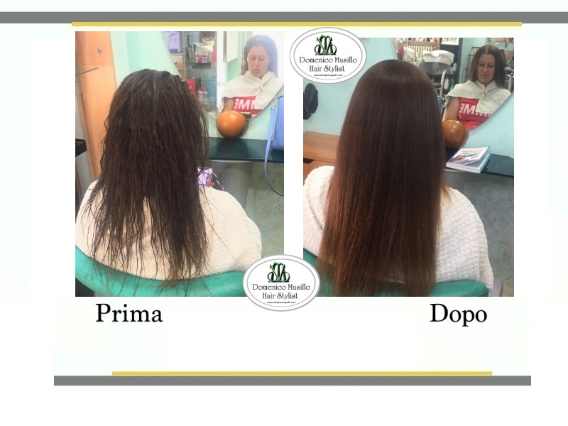 Stiratura capelli bio