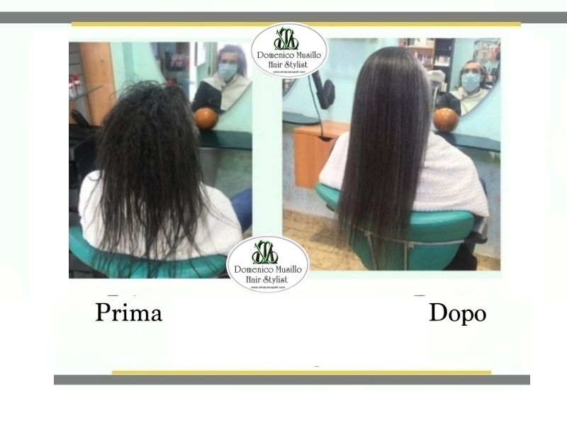 Stiratura capelli bio