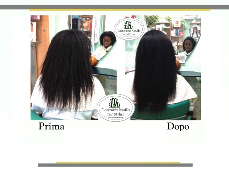 Stiratura capelli bio