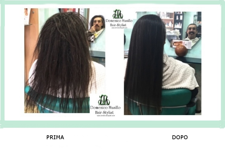 Stiratura capelli bio