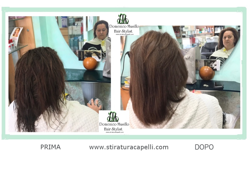 Stiratura capelli bio