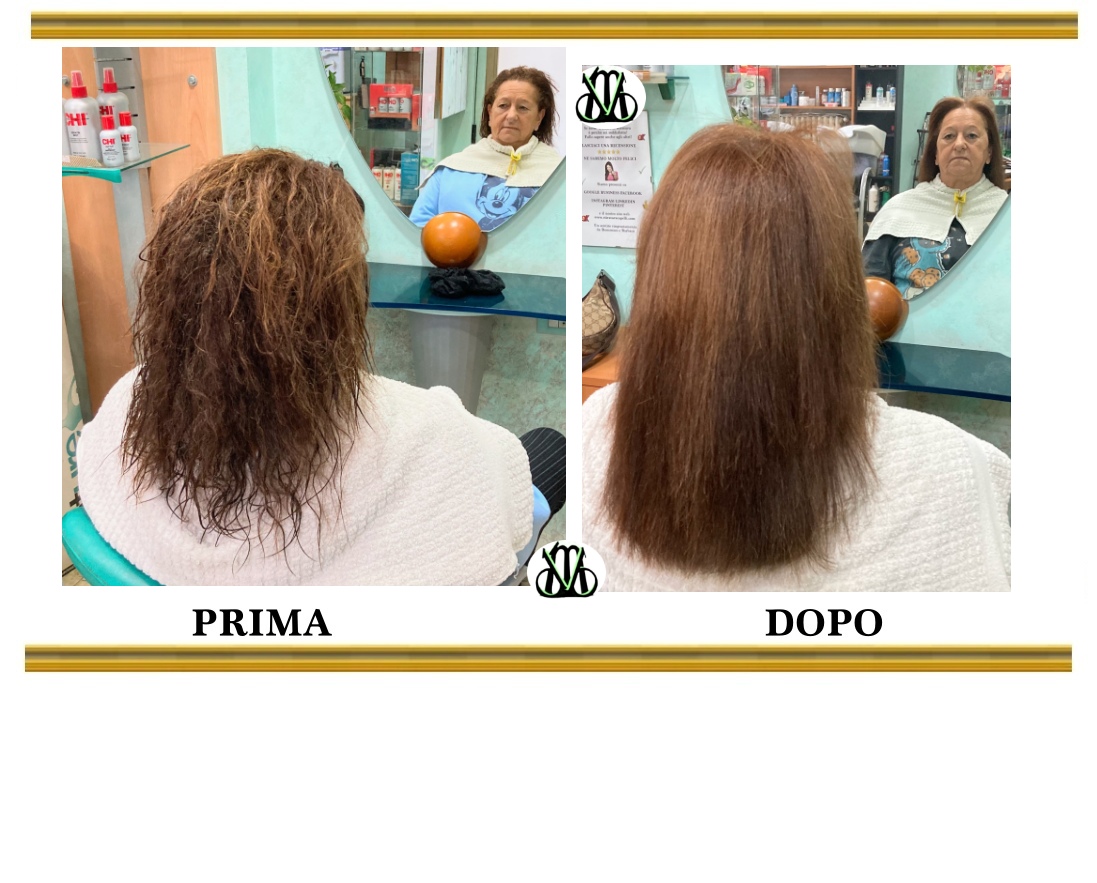 Stiratura capelli bio