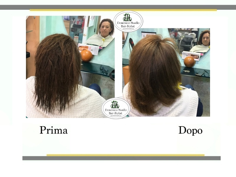 Stiratura capelli bio
