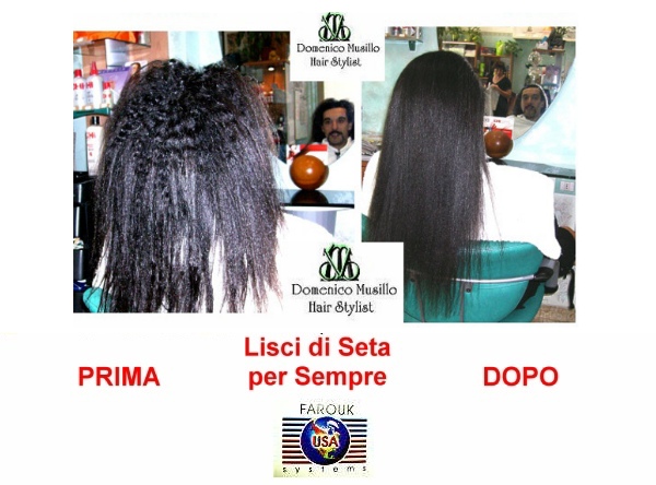 Stiratura capelli bio