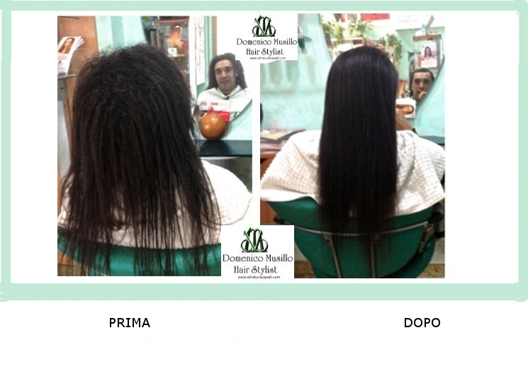 Stiratura capelli bio