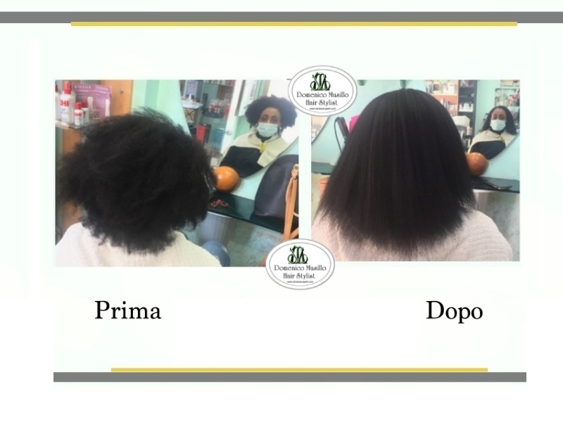 Stiratura capelli bio