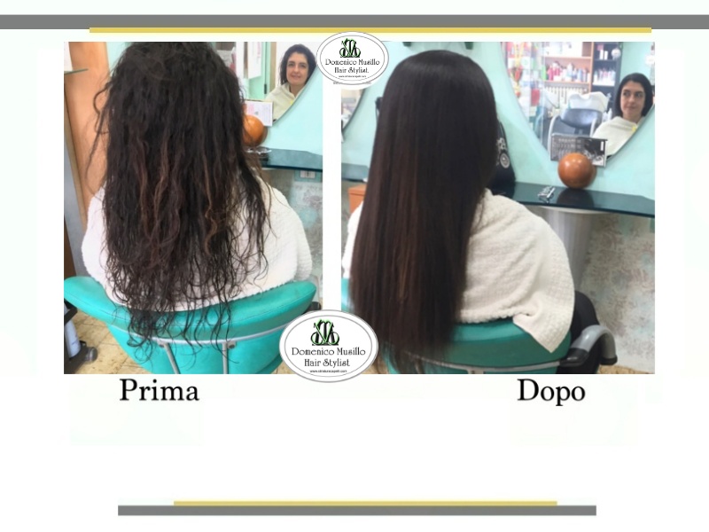 Stiratura capelli bio