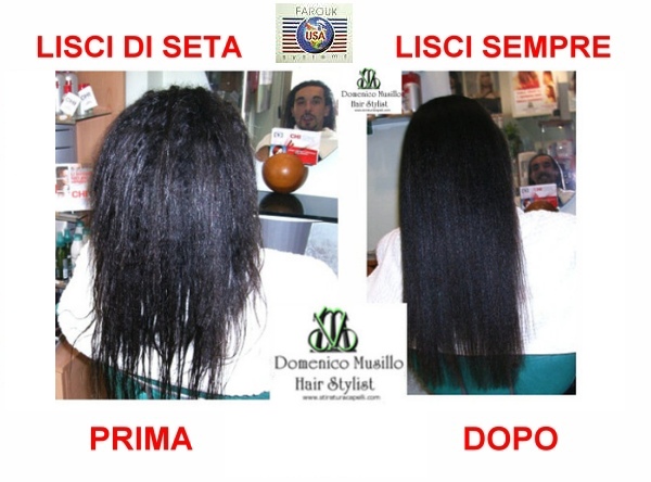 Stiratura capelli bio
