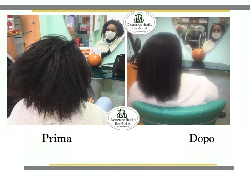 Stiratura capelli bio