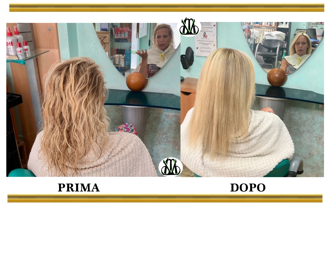 Stiratura capelli bio