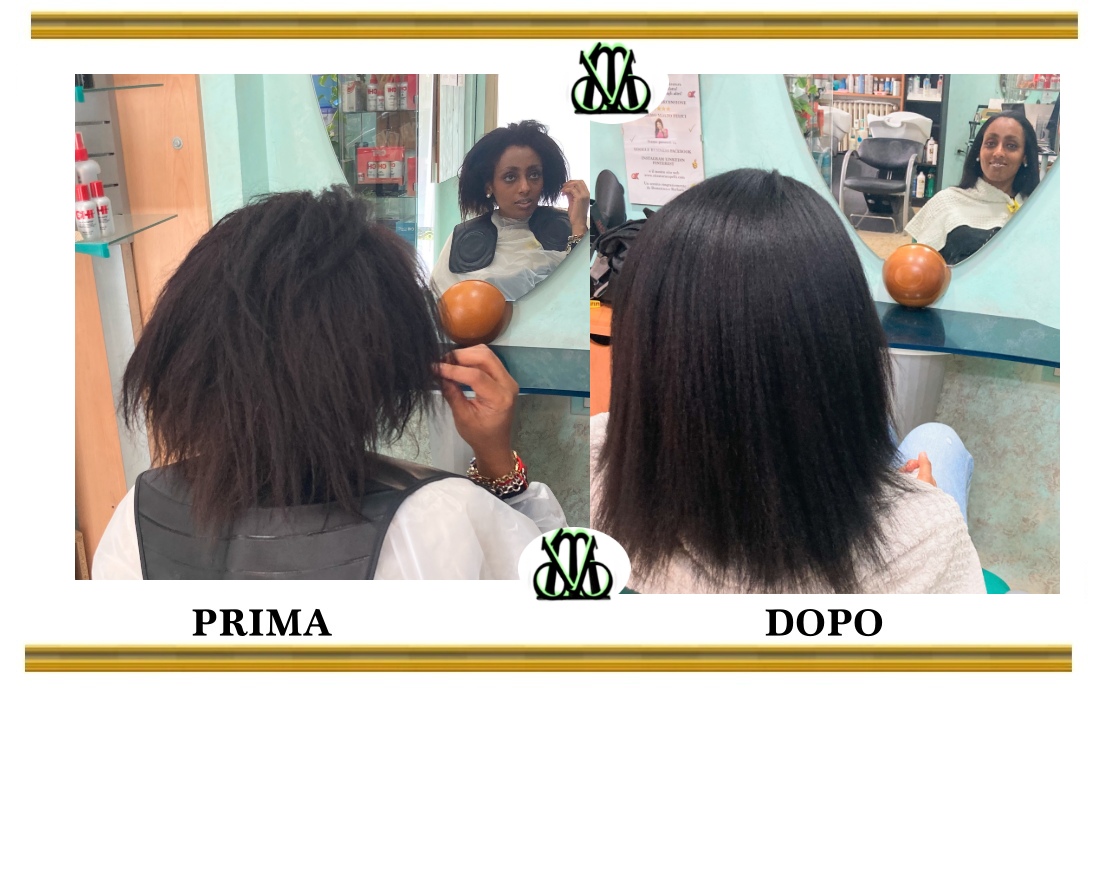 Stiratura capelli bio