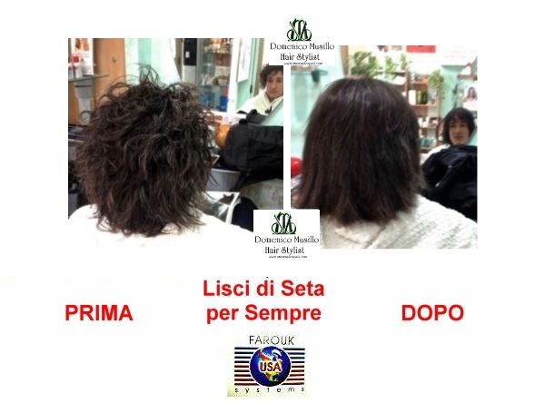 Stiratura capelli bio