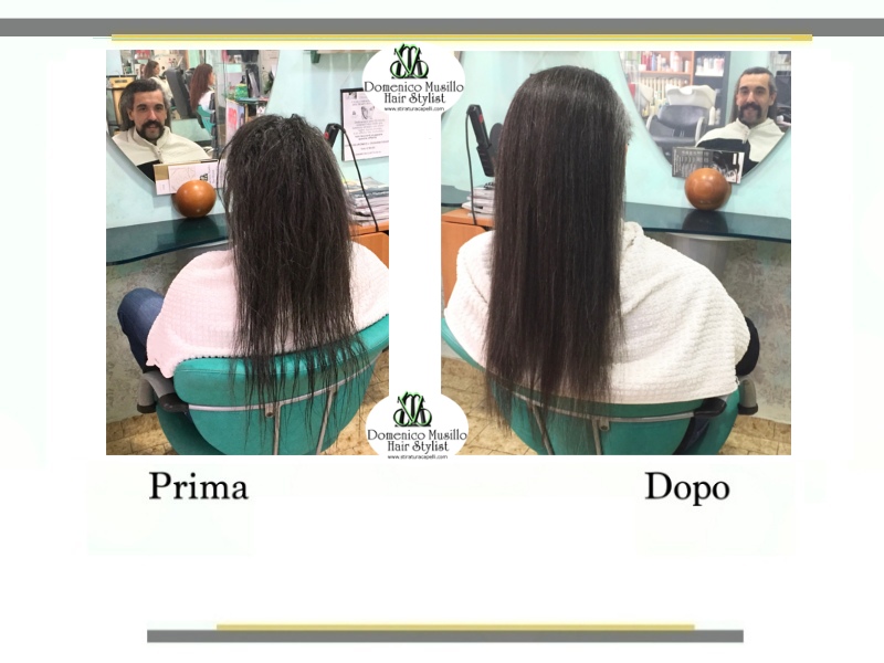 Stiratura capelli bio