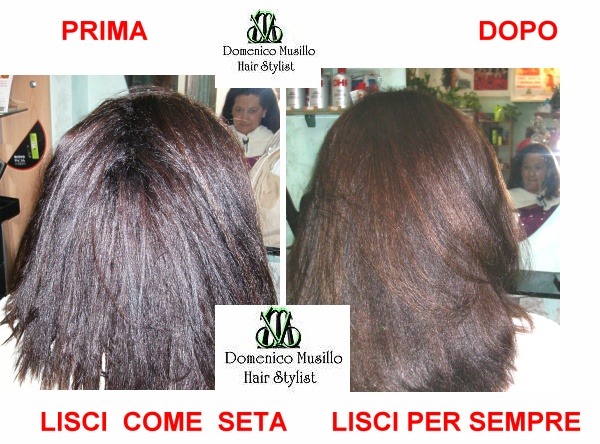 Stiratura capelli bio