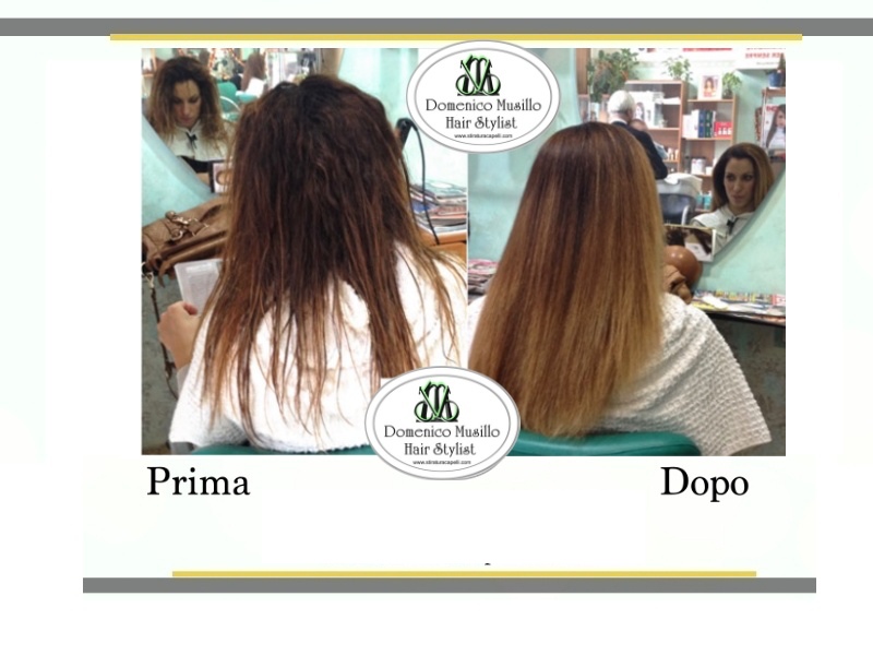 Stiratura capelli bio