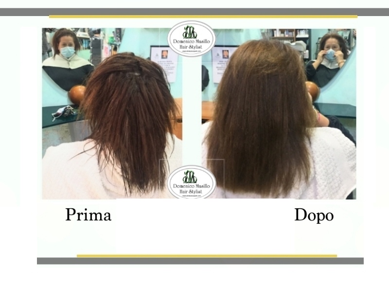 Stiratura capelli bio