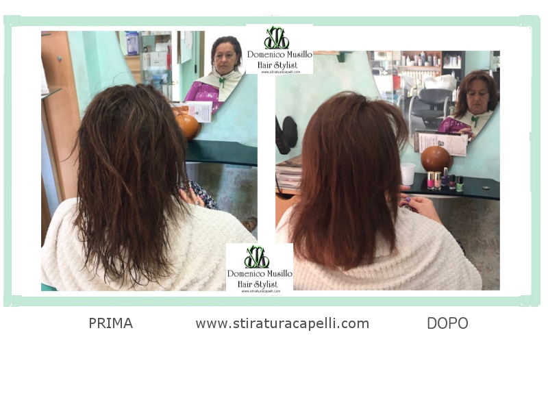 Stiratura capelli bio