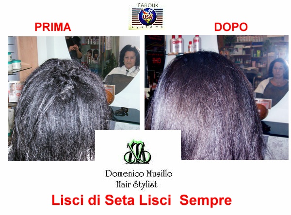 Stiratura capelli bio