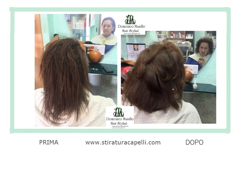 Stiratura capelli bio