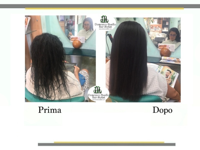 Stiratura capelli bio 