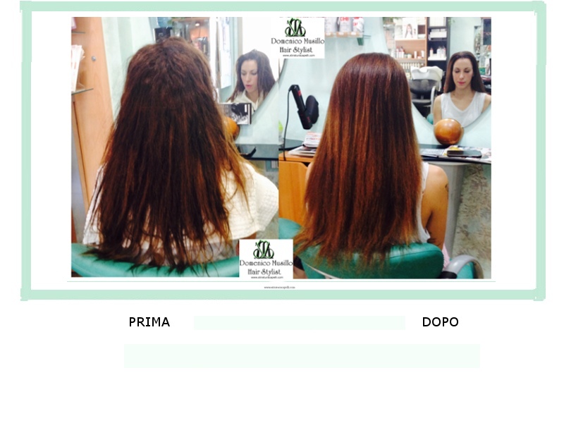 Stiratura capelli bio 