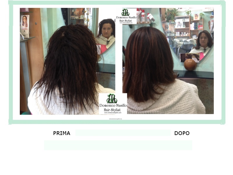Stiratura capelli bio
