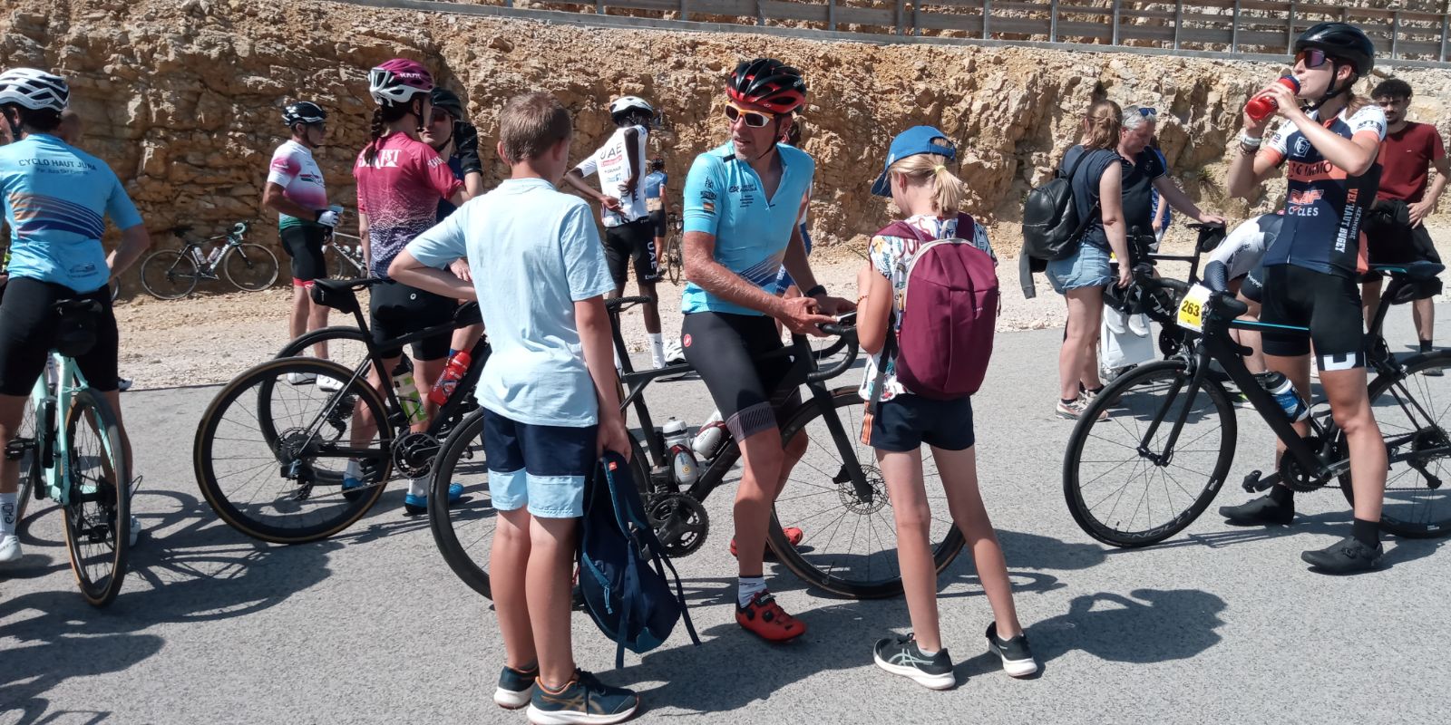 François Mercier - 2ème en M4 - Cyclo' Haut-Jura - 11 août 2024- 