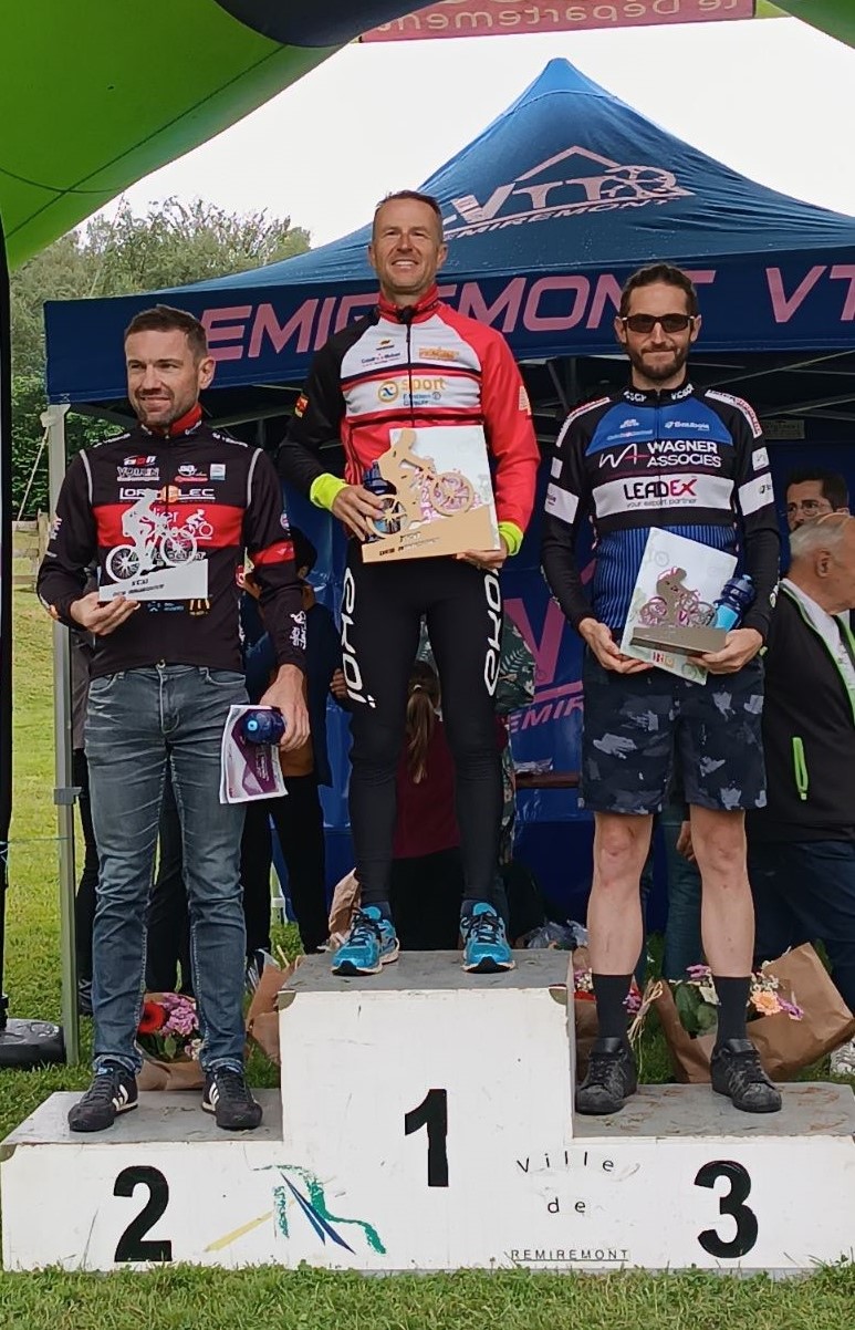 Jérémy Bolli 1er master 40/50 - VTT des Abbesses Remiremont - 16 juin 2024