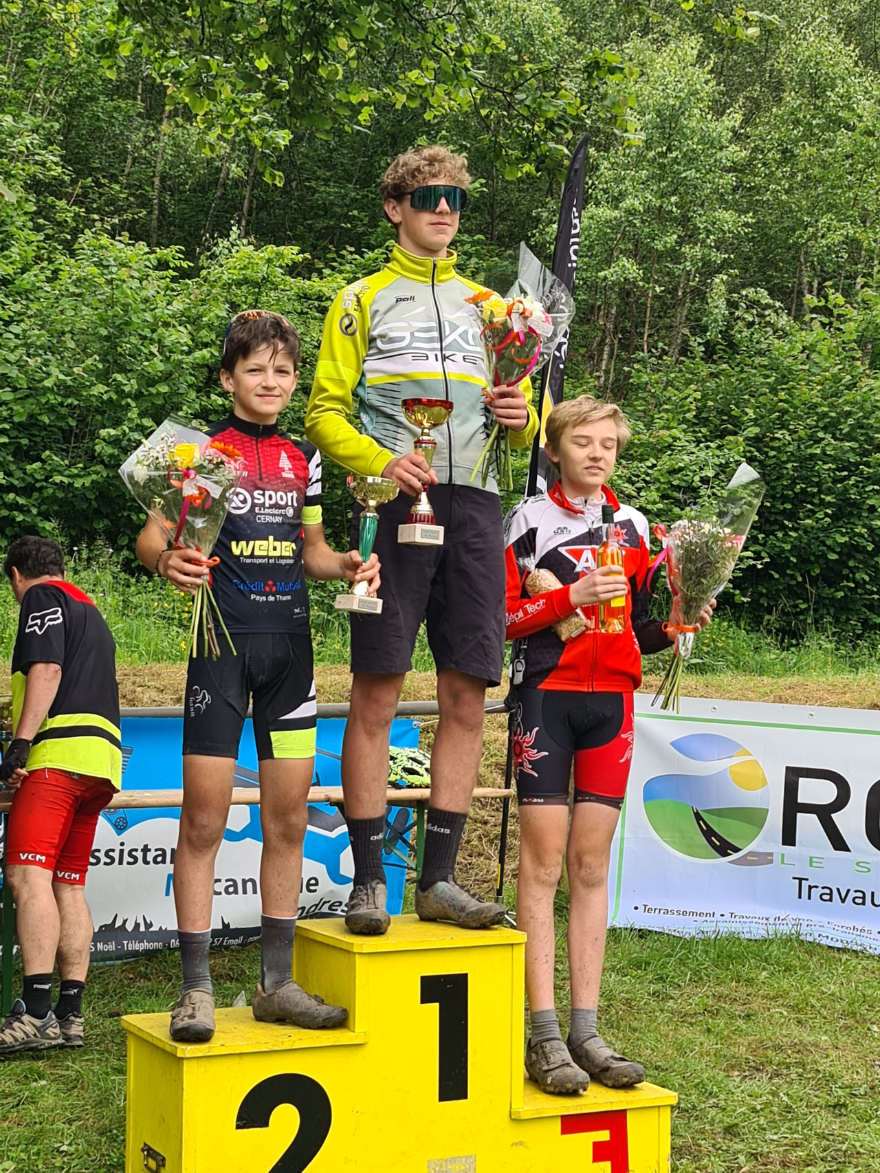 Mathis Duss  2ème cadet - Grand Prix de Mollau VTT (68) - 09 juin 2024 -