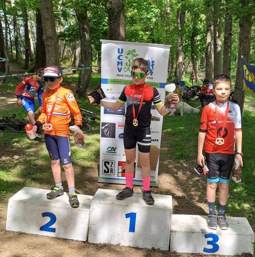 Tom Feder - Podium pupille - 1er Chrono Technochape -Montreux-Vieux -27 avril 2025-