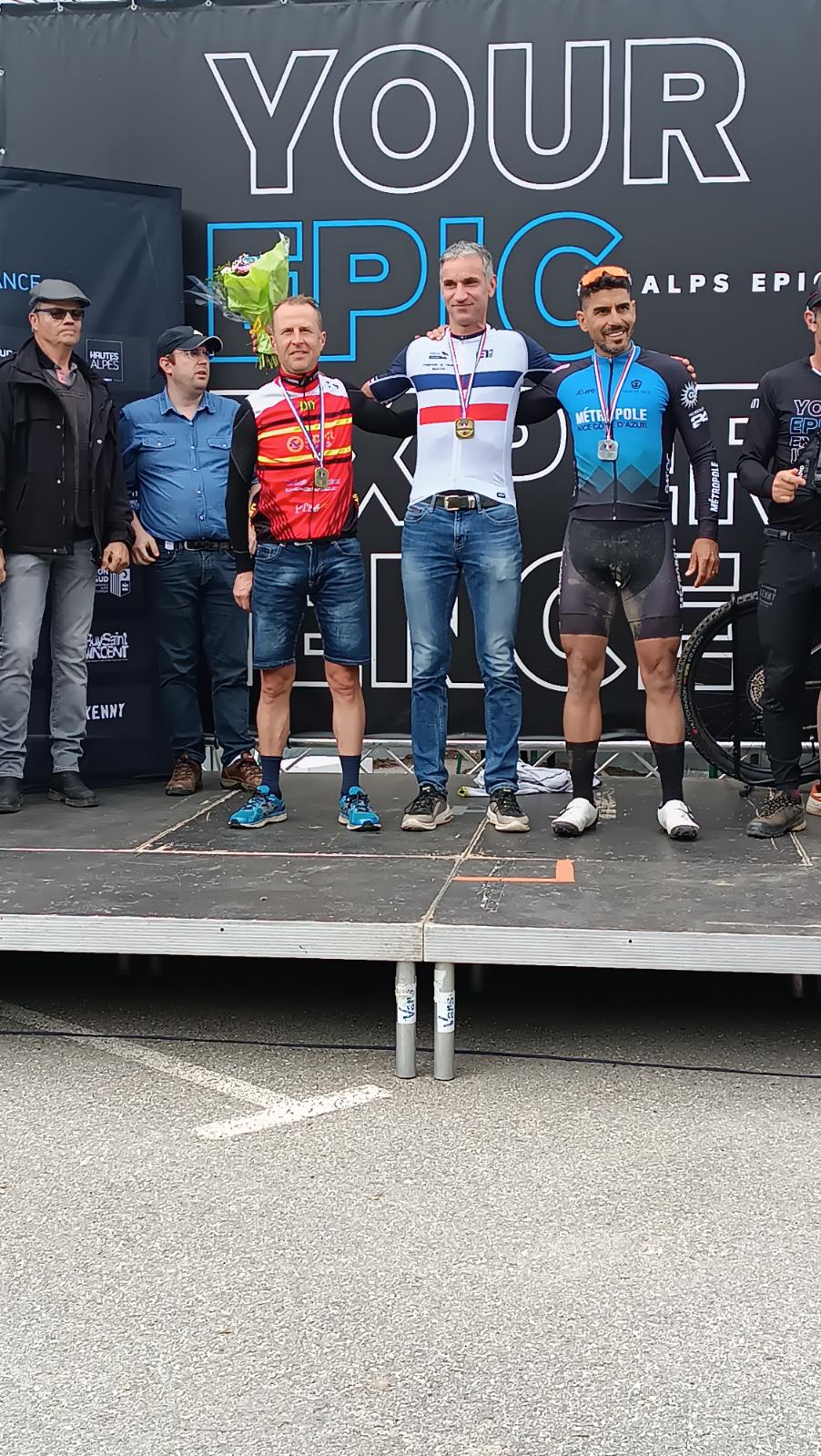 Jérémy Bolli - 3ème Master - Championnat France XCO Marathon VTT - Puy Saint Vincent (05) - 22 juin 24 -