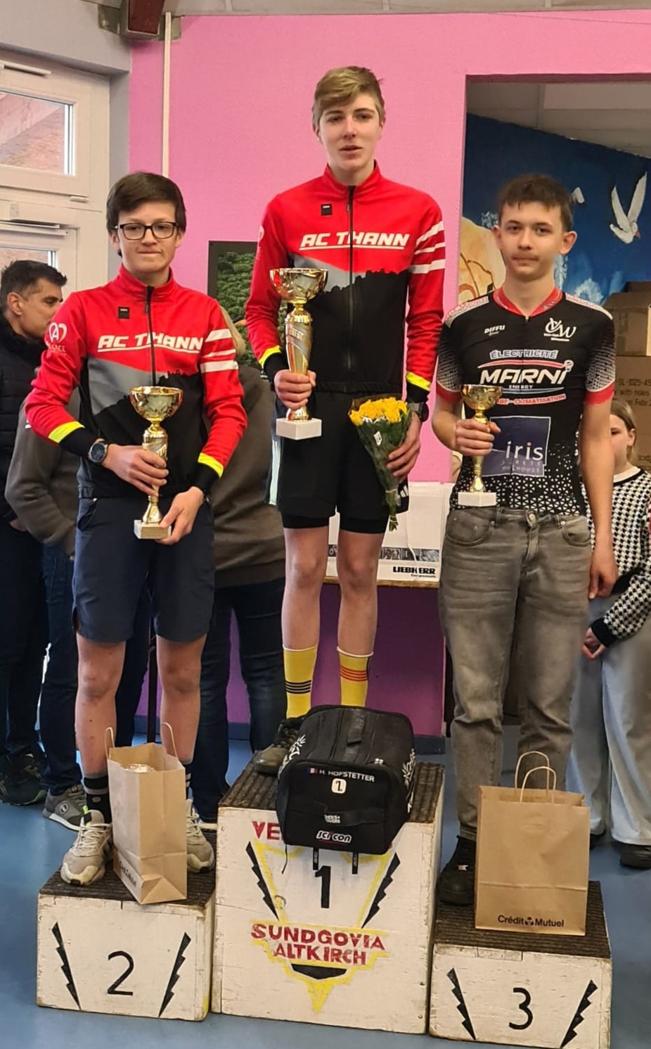 Lucien Rossi & Mathis Duss - Podium cadet - Grand Prix de Seppois Le Bas - 30 mars 2025 -
