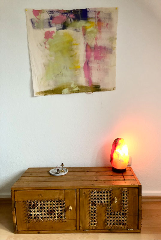 70 x 70 cm Leinenstoff