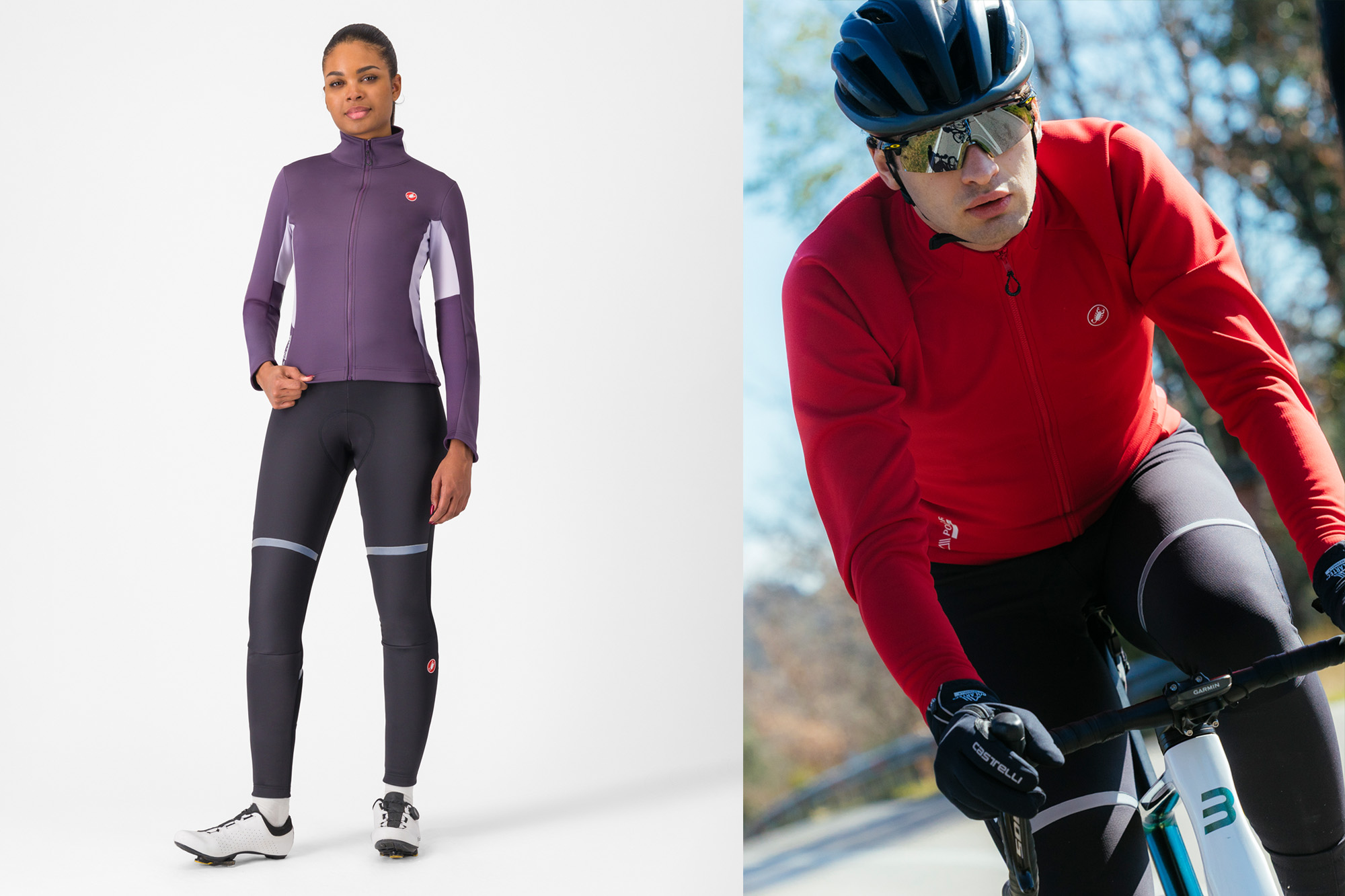 Neue Generation der Polare Bibtights von Castelli