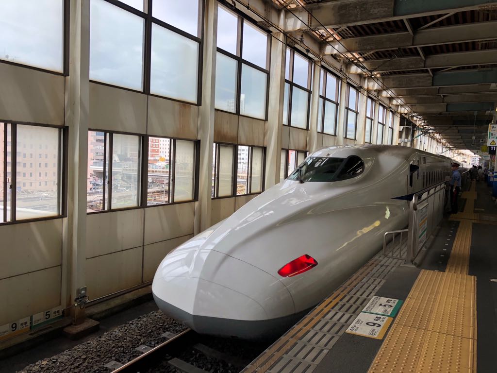 Shinkansen in Tokio