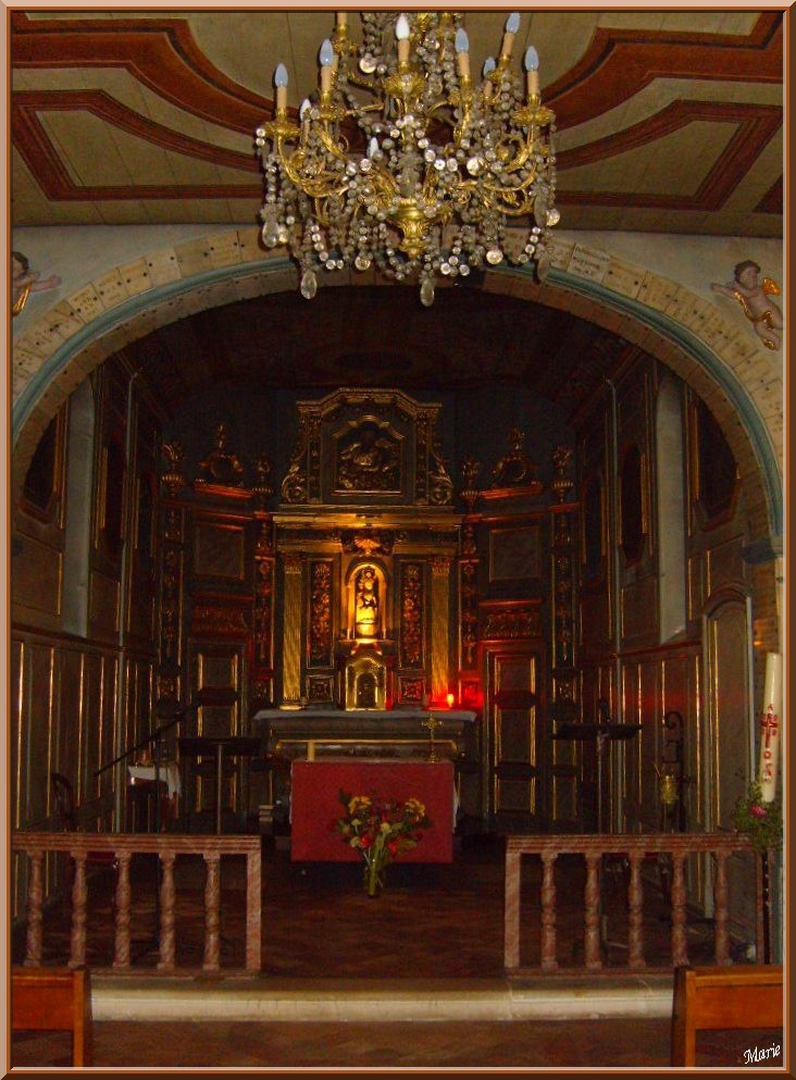 Autel central de la Chapelle des Marins, Basilique Notre Dame d'Arcachon, Ville de Printemps