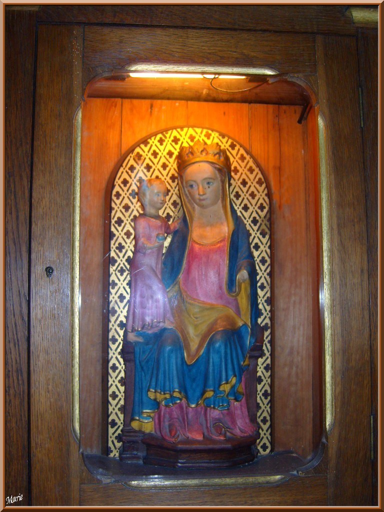 La Vierge à l'enfant de la Chapelle des Marins, Basilique Notre Dame d'Arcachon, Ville de Printemps