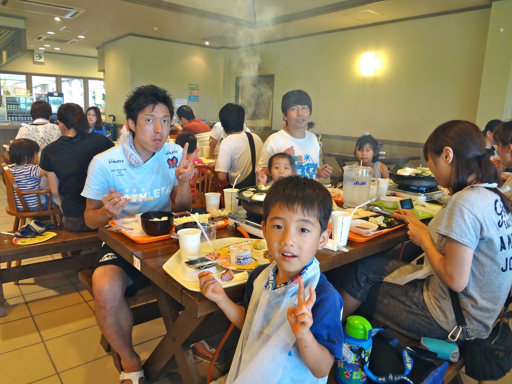 2011年7月31日　夏合宿2日目！子供も屋内BBQ!!!
