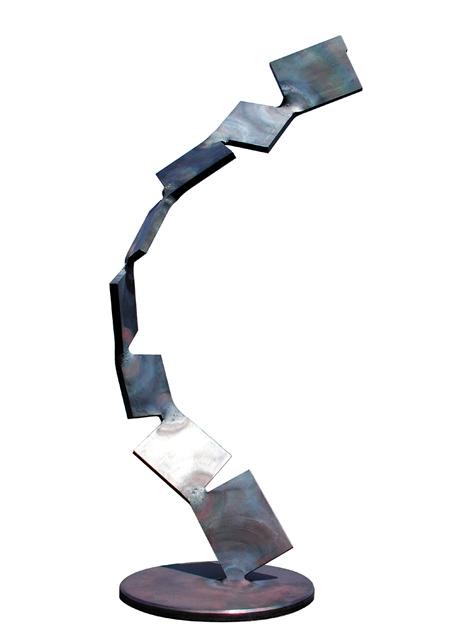 Metamorphosis - 軌跡の断片 <No.M - 03> / 2003 / mild steel (軟鋼) / H.65x30x20 cm