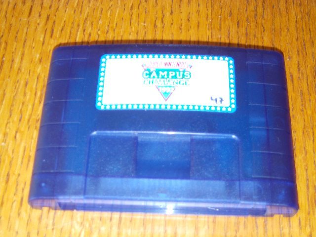 Campus Challenge 1992 Cartridge front Repro