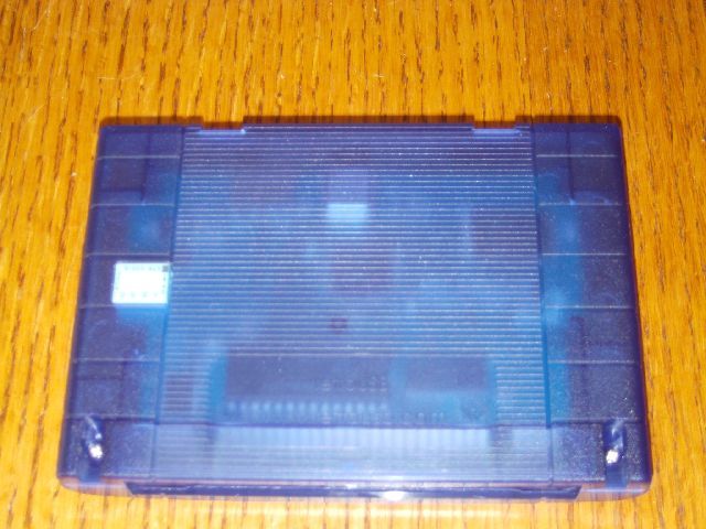 Campus Challenge 1992 Cartridge back Repro