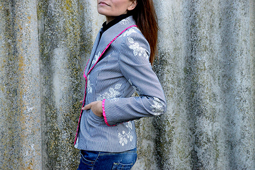 Chaqueta-mil rayas