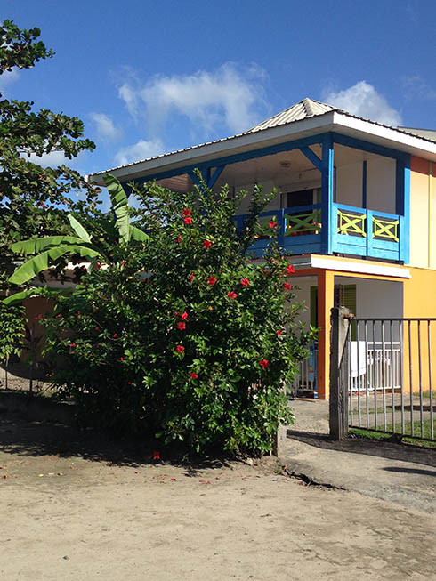 Wohnhaus auf Martinique