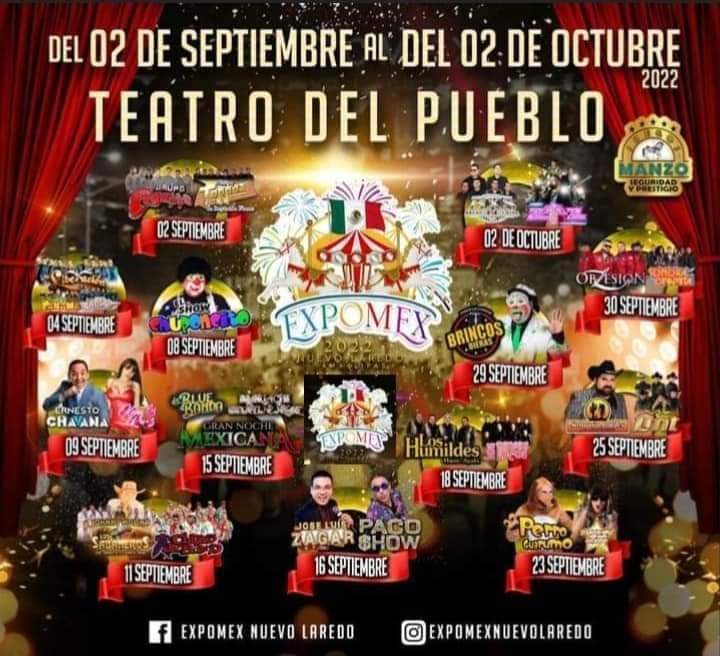 Feria Expomex Nuevo Laredo 2022 Página web de ecosnuevolaredo