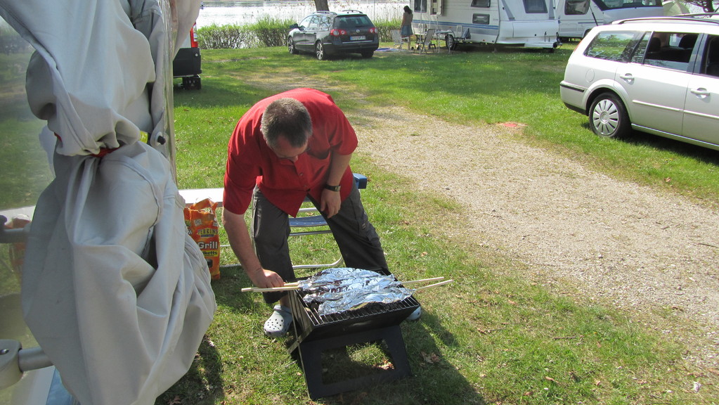 Steckerlfisch grillen