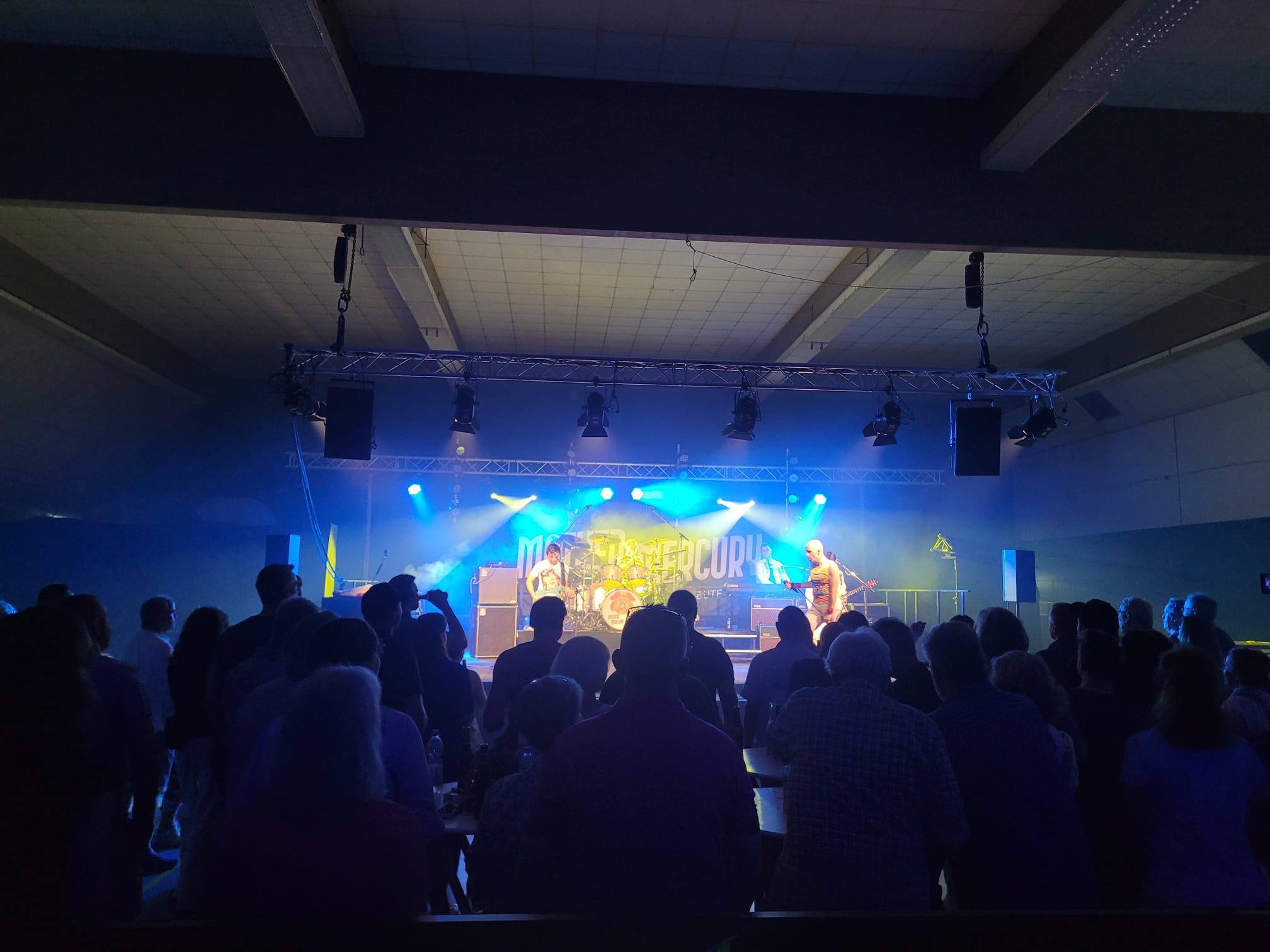 Beleuchtung eines Live-Konzerts
