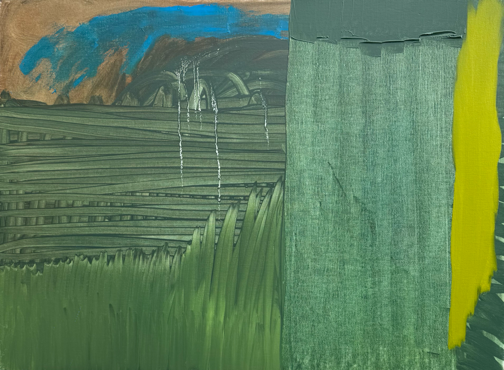 « Pond » - oil on linen - 73x54cm